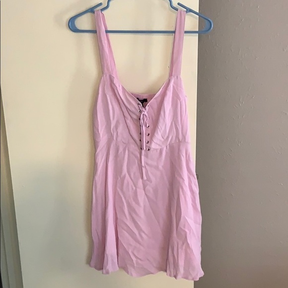 NWT Forever 21 pink dress- large - Picture 1 of 6